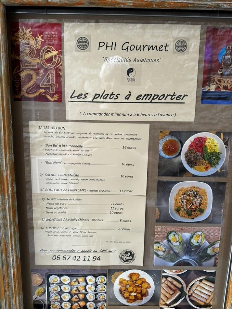 Phi Gourmet - Menu Image 4